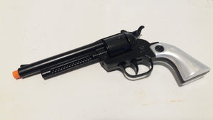 Gonher Cowboy Cavalry Lawman or Outlaw Style 12 Shot Cap Gun Revolver