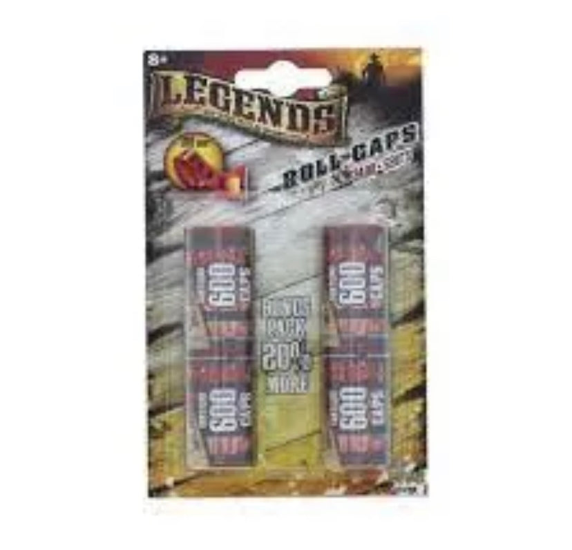 2 or 5 packs 2400 Single Shots Roll Paper Caps Refill for Gonher Cap G ...
