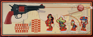 Classic Cowboys & Indians Shooting Gallery Playset 8