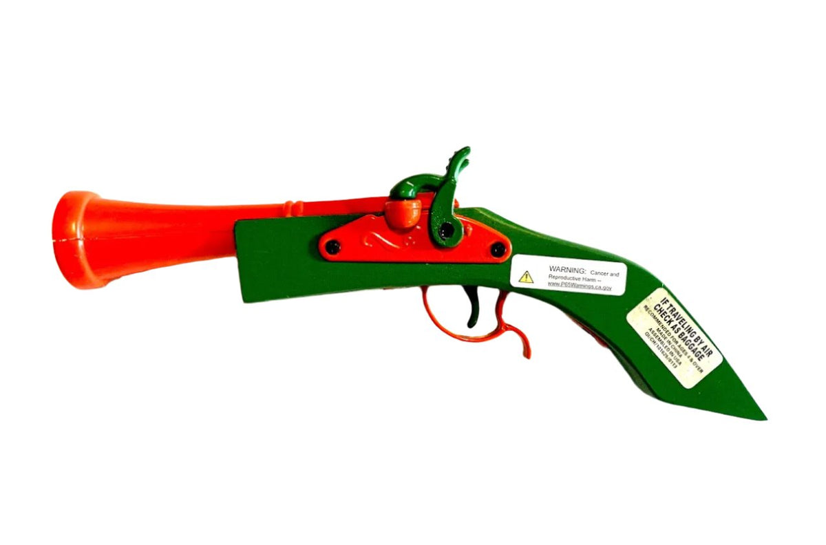 Colonial Classic Double Percussion Wooden Toy Cap Firing Pistol – www ...