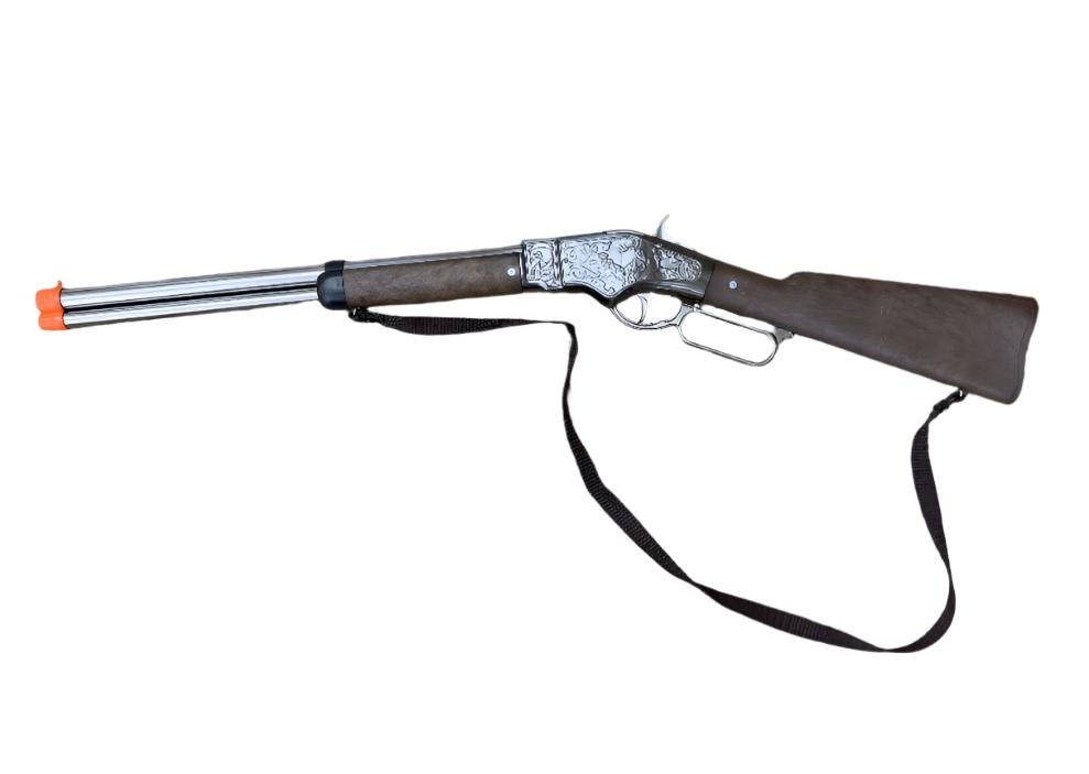 Gonher Cowboy Lever Action Elk Rifle 32" Long - Silver 2