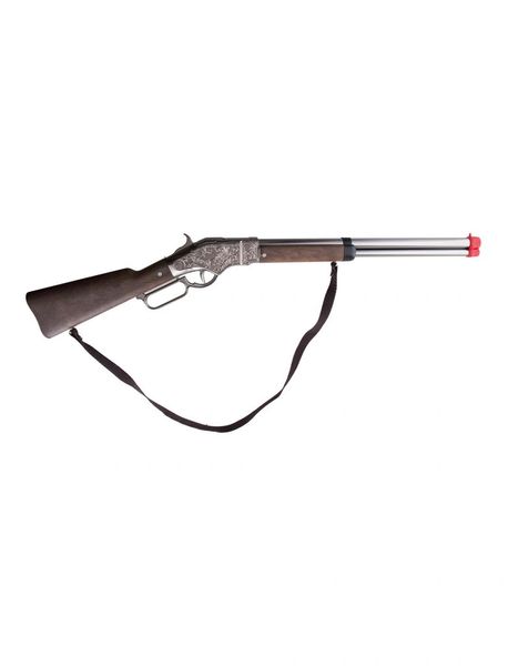 Gonher Cowboy Lil Henry Lever Action Rifle 27" Long - Chrome 1