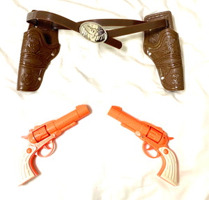 Legends Wild West DURANGO Double Cowboy 5pc Cap Pistol & Holster Set
