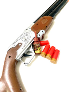 Legends of the Wild West Smoke N Barrel Electronic Toy Double Barrel Shotgun
