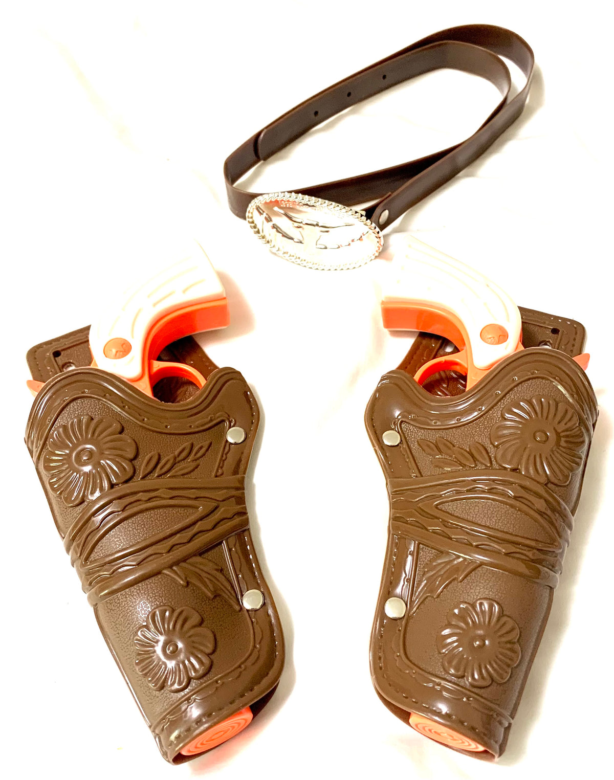 Legends Wild West DURANGO Double Cowboy 5pc Cap Pistol & Holster Set 10