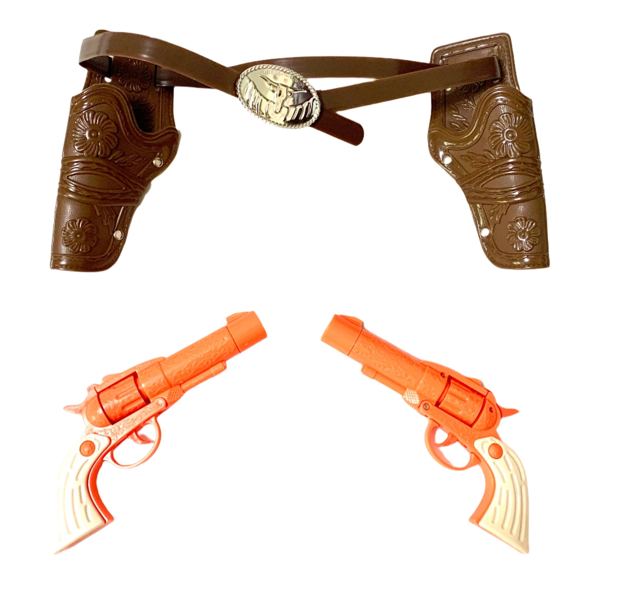 Legends Wild West DURANGO Double Cowboy 5pc Cap Pistol & Holster