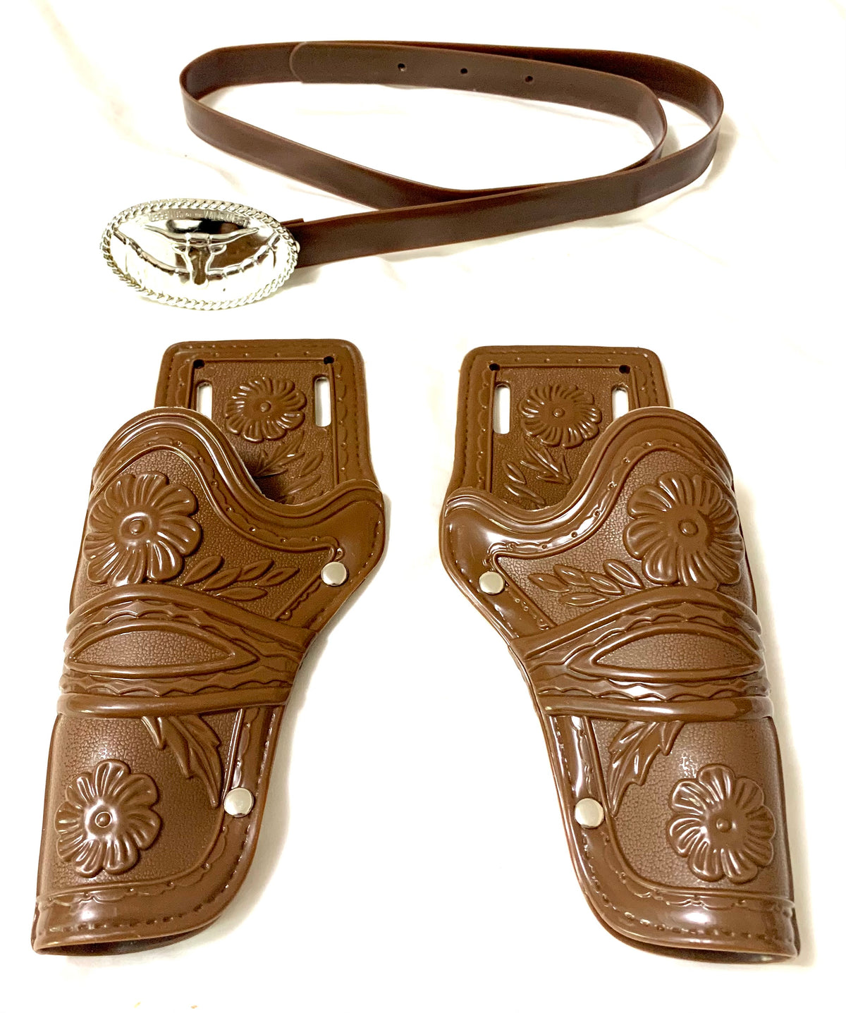 Legends Wild West DURANGO Double Cowboy 5pc Cap Pistol & Holster Set 9