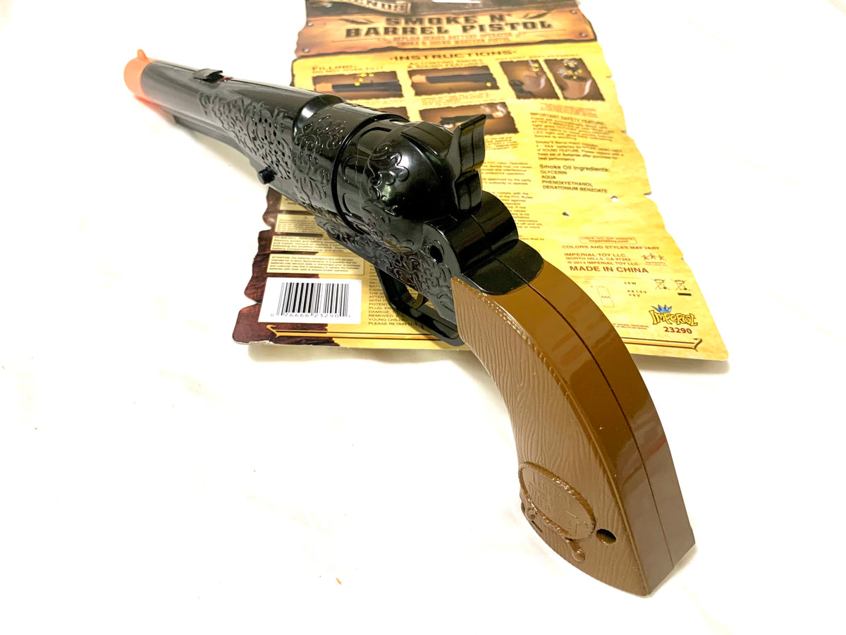 Legends of the Wild West Civil War Smoke N Barrel Electronic Toy Pistol 3