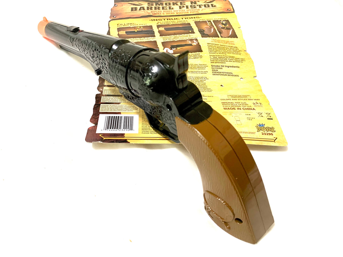 Legends of the Wild West Civil War Smoke N Barrel Electronic Toy Pistol 4
