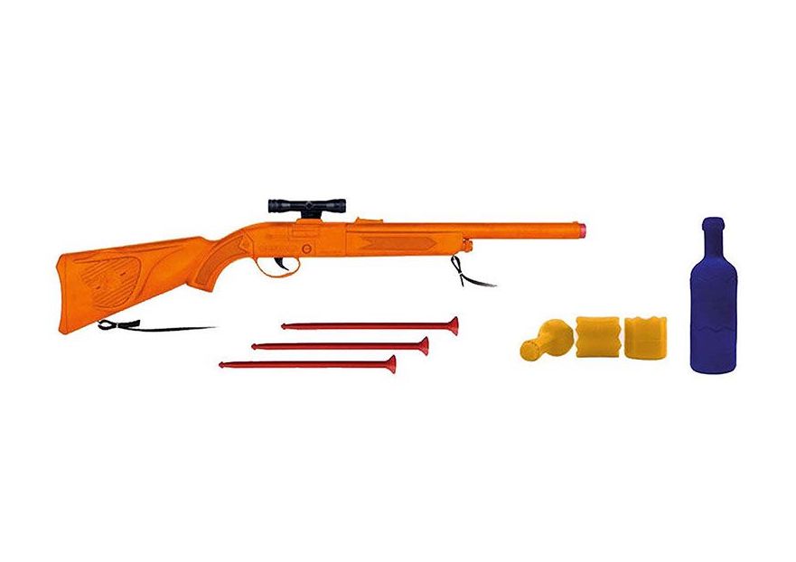 Retro Carnival Arcade Bottles Shooting Gallery Playset 2