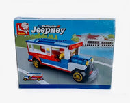 Exclusive Philippine Jeepney Brick Building Playset 156pcs