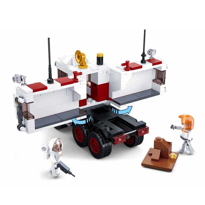 Space Collection Mars Rover Brick Building Set B0737 2