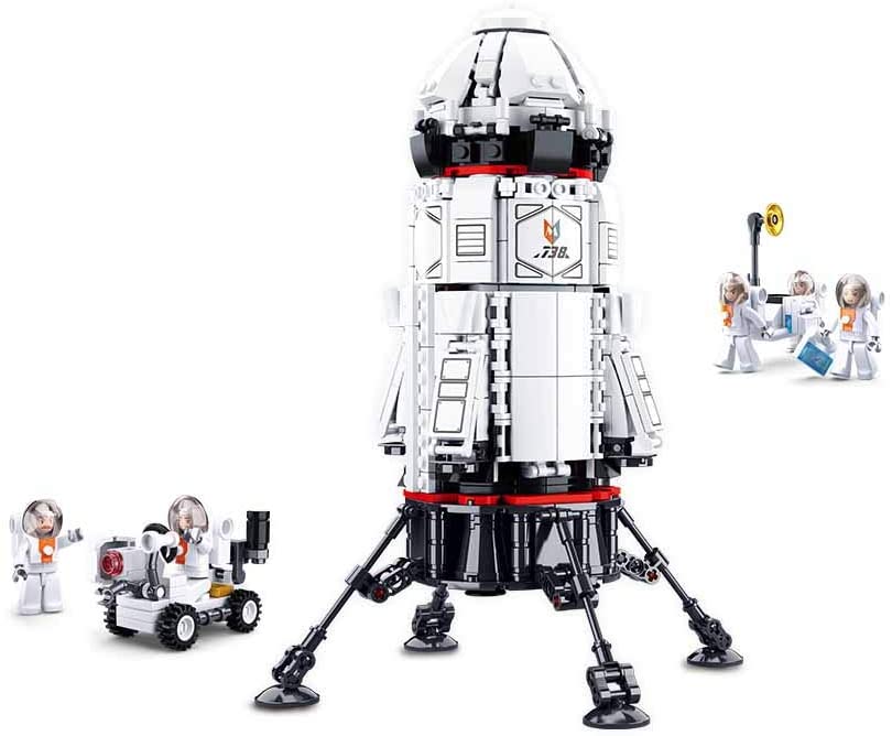 Space Collection Rocket Base Building Kit B0738 2