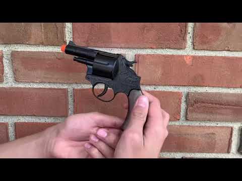 Gonher Police Series Colt 12 Shot Cap Gun Revolver - Black 6