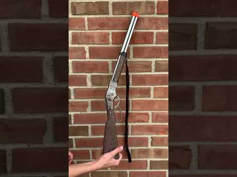 Gonher Cowboy Lever Action Elk Rifle 32" Long - Silver 6