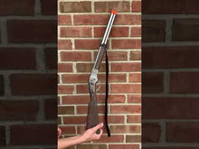 Load and play video in Gallery viewer, Gonher Cowboy Lever Action Rifle 32&quot; Long - Chrome
